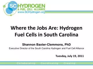 Where the Jobs Are: Hydrogen Fuel Cells in South Carolina