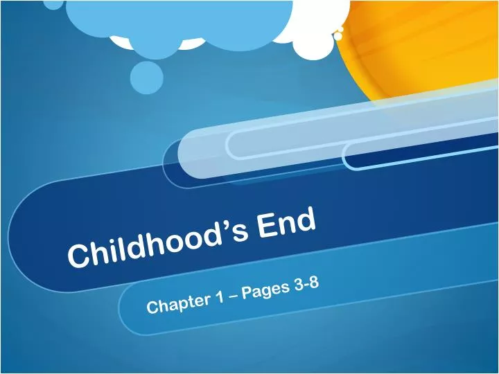 childhood s end