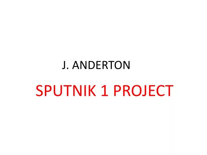 j anderton