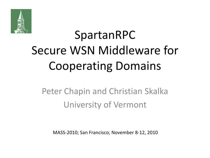 spartanrpc secure wsn middleware for cooperating domains