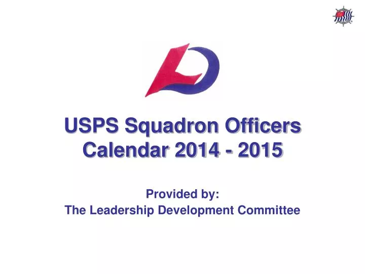 usps squadron officers calendar 2014 2015