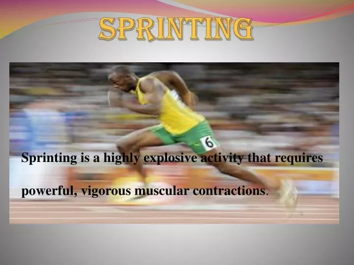 sprinting