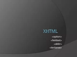 option fieldset abbr textarea