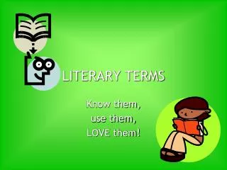 LITERARY TERMS