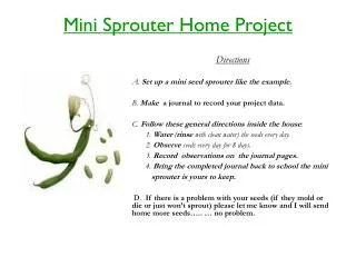 Mini S prouter Home Project