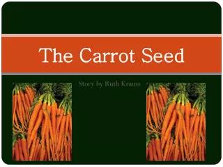 The Carrot Seed