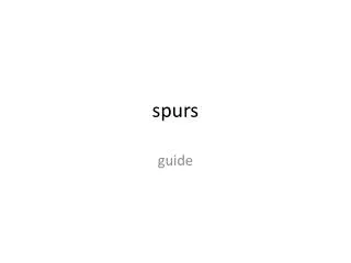 spurs