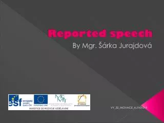 Reported speech