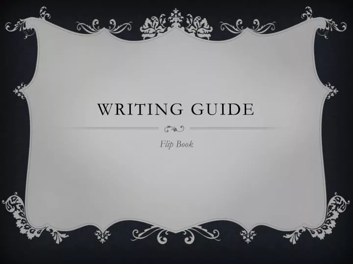 writing guide