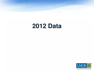 2012 Data