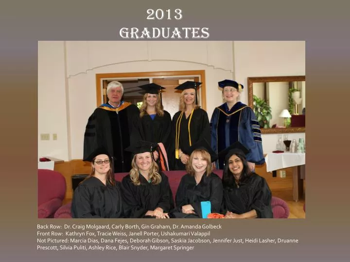 2013 graduates
