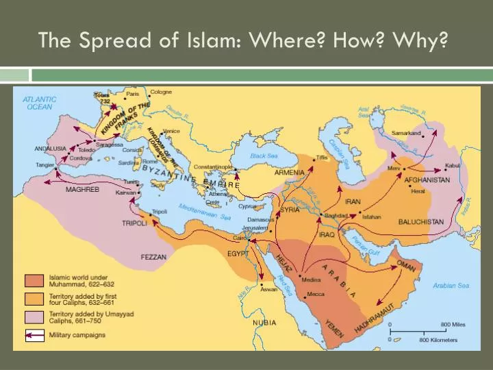 the spread of islam where how why