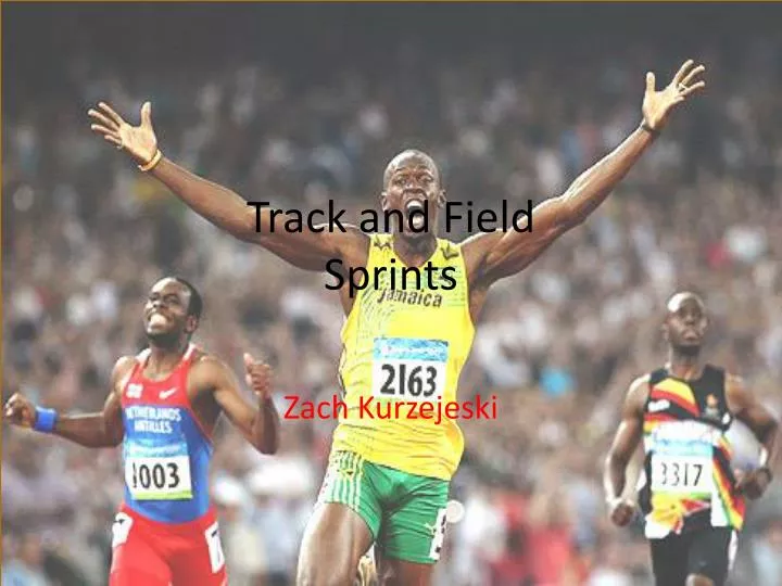 track and field sprints