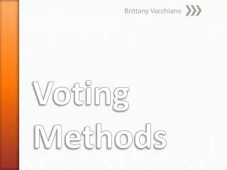 Voting Methods