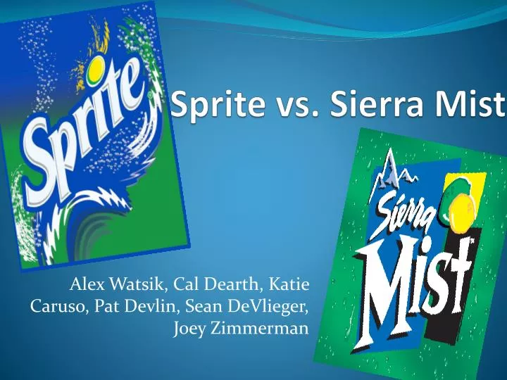 sprite vs sierra mist