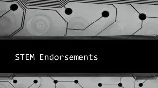 STEM Endorsements