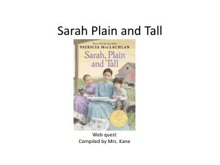 Sarah Plain and Tall