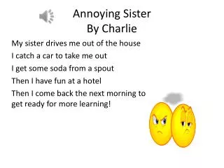 Annoying S ister By Charlie