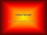 Urban Sprawl