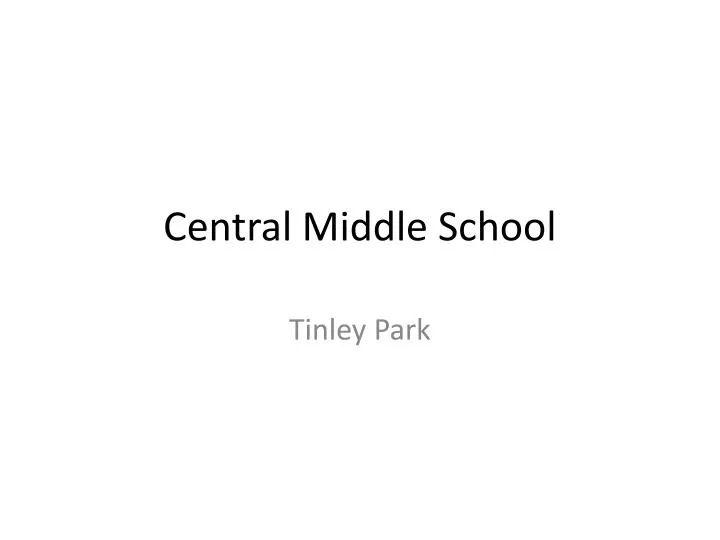 central middle school