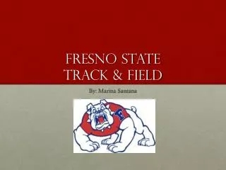 Fresno State Track &amp; Field