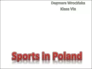 Sports in Poland