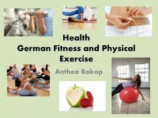 Health German Fitness and Physical Exercise