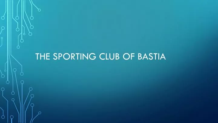 the sporting club of bastia