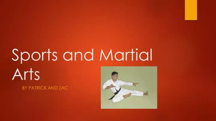 sports and martial arts