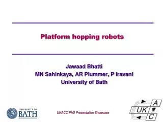 Platform hopping robots