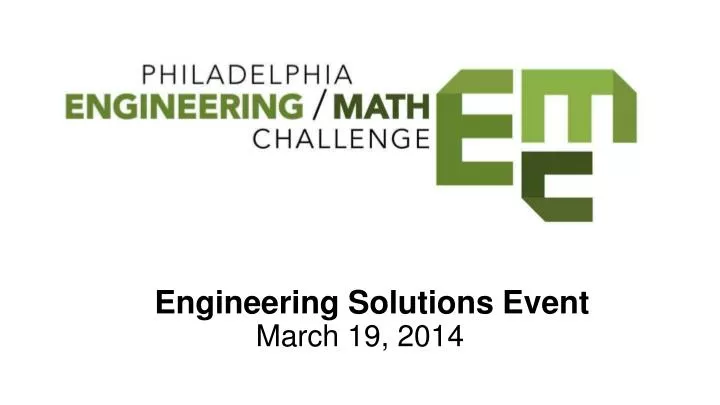 engineering solutions event