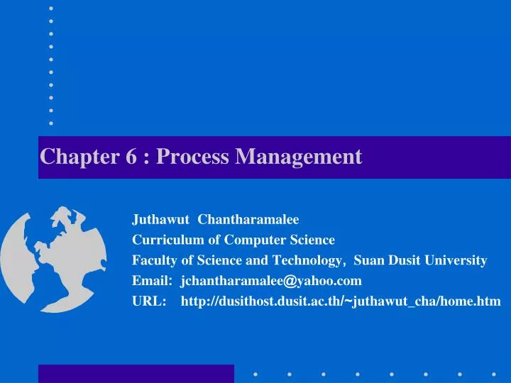 chapter 6 process management