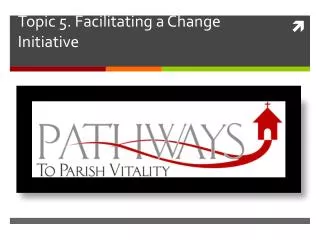 Topic 5. Facilitating a Change Initiative
