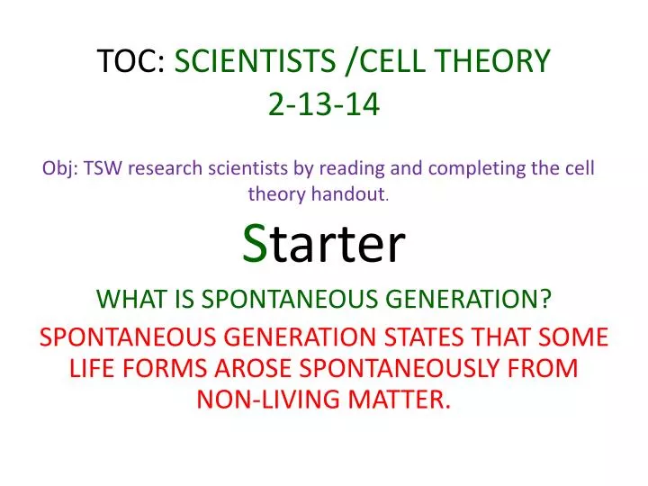 toc scientists cell theory 2 13 14