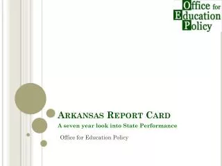 Arkansas Report Card