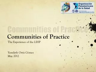 Communities of Practice