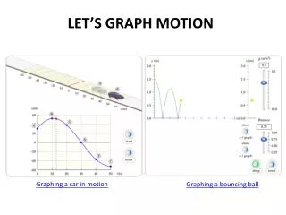 Graphing a bouncing ball