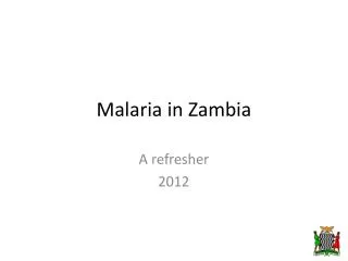 Malaria in Zambia