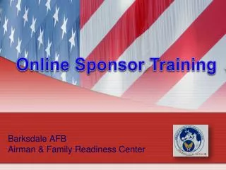 Barksdale AFB Airman &amp; Family Readiness Center