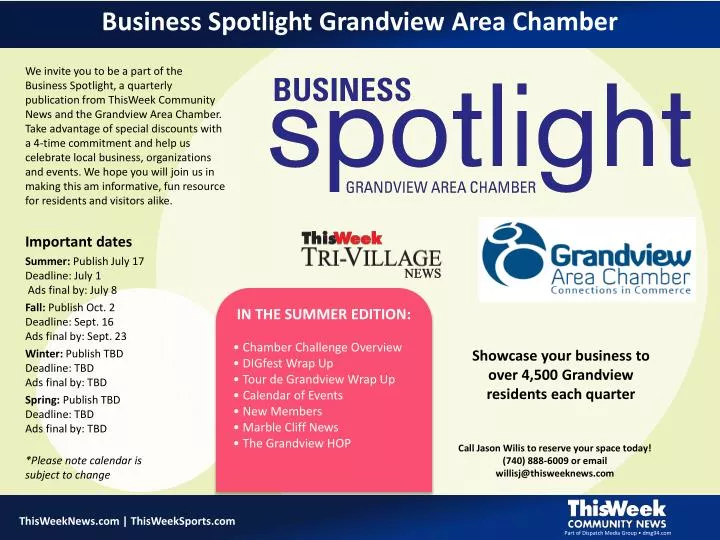 business spotlight grandview area chamber