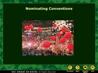 Nominating Conventions