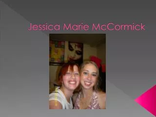 Jessica Marie McCormick