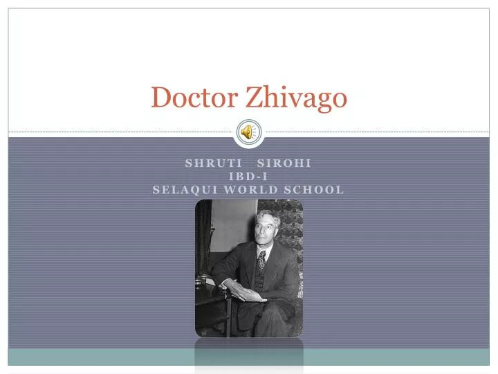 doctor zhivago