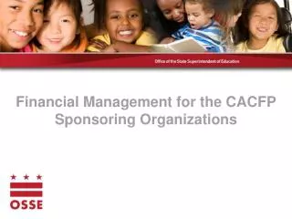 Financial Management for the CACFP Sponsoring Organizations