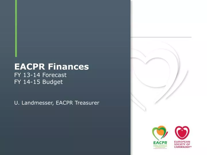 eacpr finances fy 13 14 forecast fy 14 15 budget