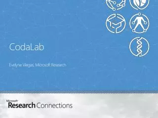 CodaLab E velyne Viegas, Microsoft Research