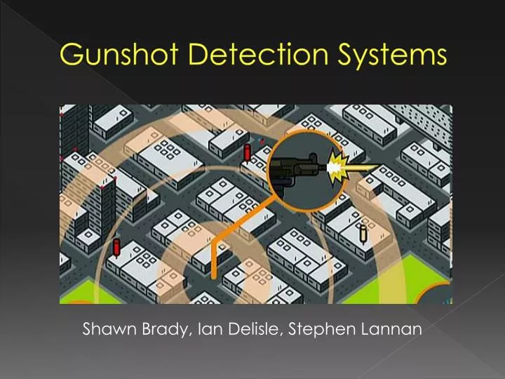 gunshot detection systems