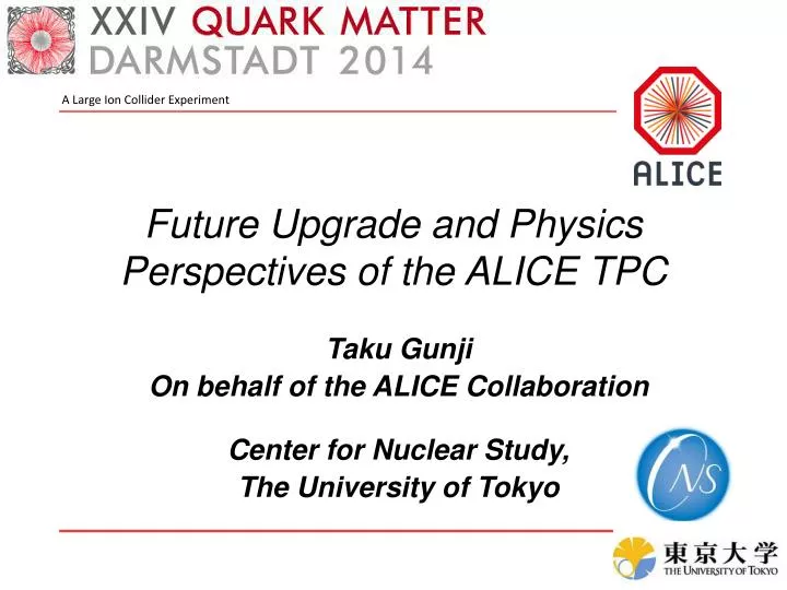 future upgrade and physics perspectives of the alice tpc