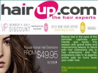 Hair Extensions Clip in Us