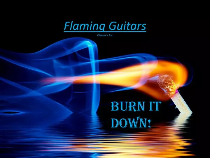 flaming guitars flamer s inc